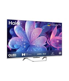Haier 75" QLED Google TV (75S800QT) - On Installments -Musab( 3 Months 0% Percent Profit Product Available On 48 Months Installment )